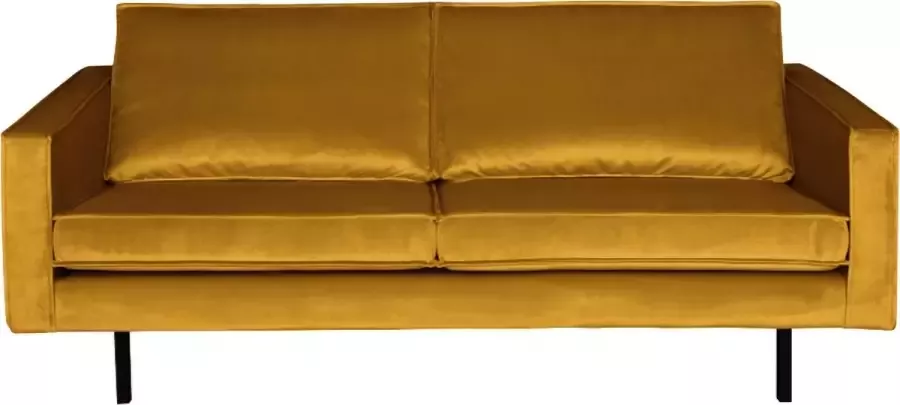 BePureHome Rodeo Bank 2 5-Zits Velvet Oker 85x190x86 - Foto 2