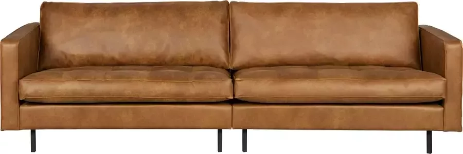 BePureHome Rodeo Classic Bank 3-Zits Recycle Leer Cognac 83x275x88 - Foto 3