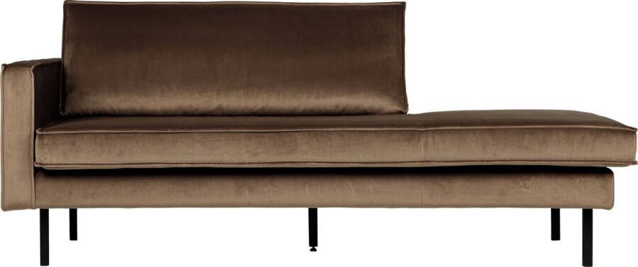 BePureHome Rodeo Daybed Links Velvet Taupe 85x203x86 - Foto 1