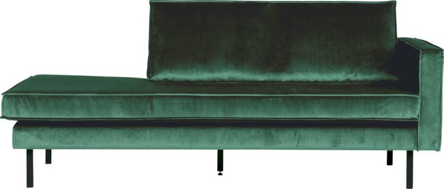 BePureHome Rodeo Daybed Rechts Velvet Green Forest 85x203x86 - Foto 1
