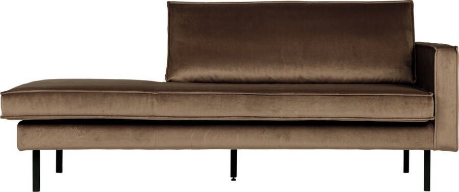 BePureHome Rodeo Daybed Rechts Velvet Taupe 85x203x86 - Foto 1