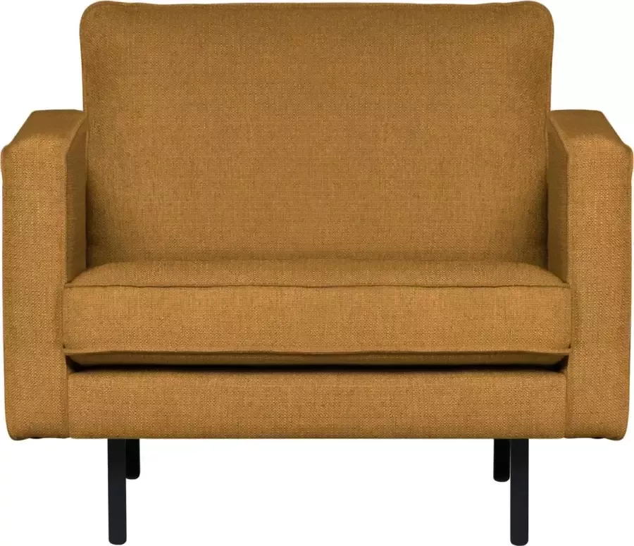 BePureHome Rodeo Stretched Fauteuil Polyester Fudge 85x105x86