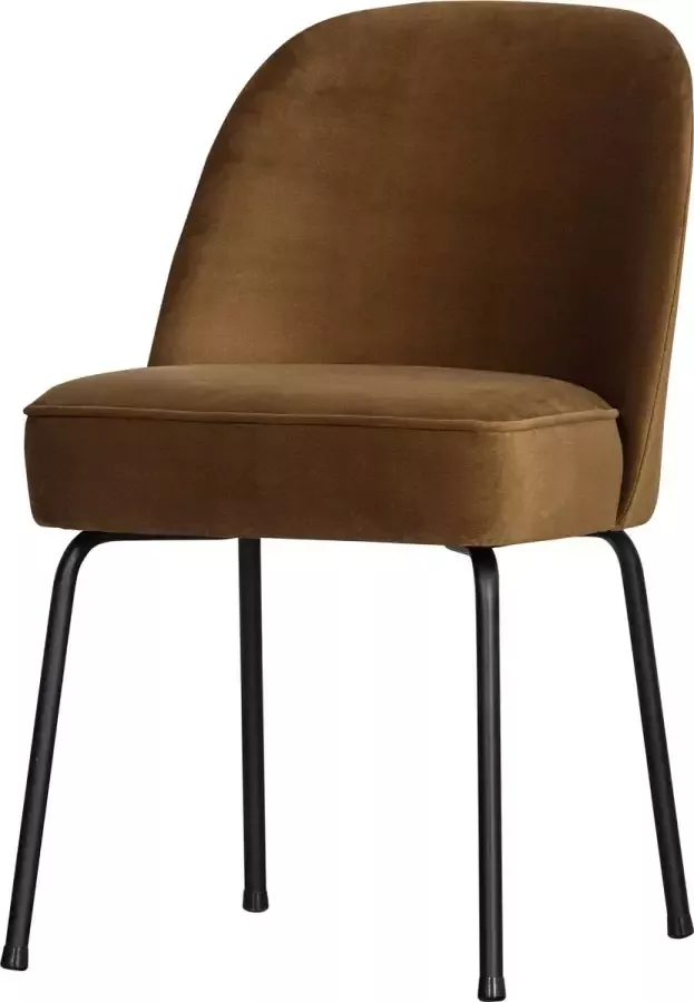 BePureHome Vogue Eetkamerstoelen Fluweel Honinggeel Set van 2 - Foto 2