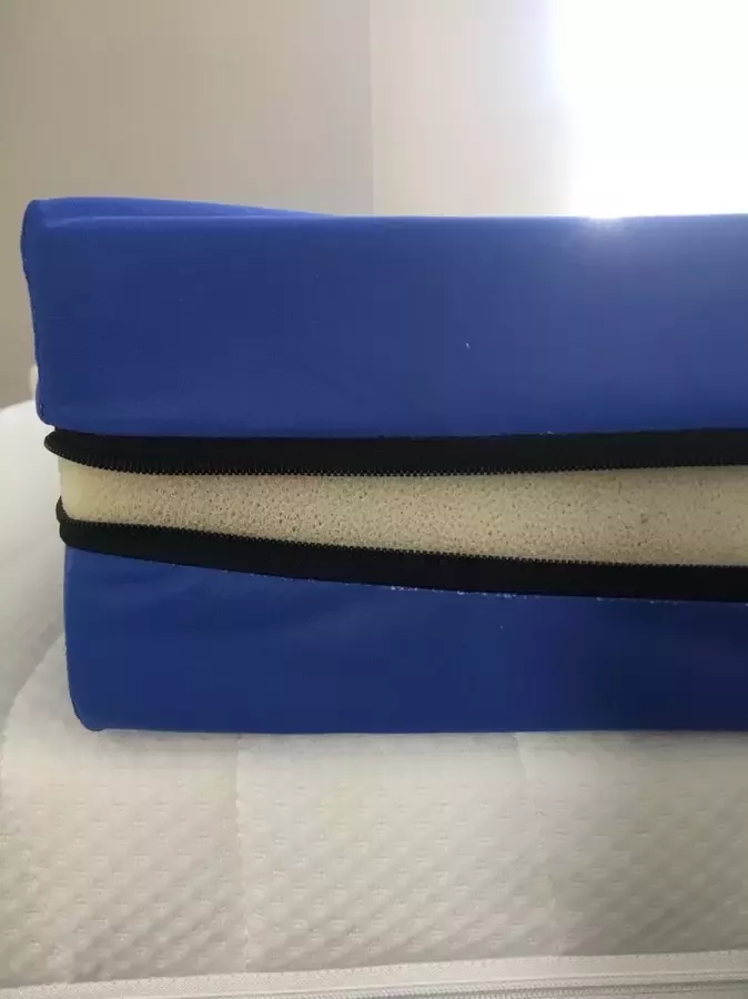 Berkbedding.nl Incontinentie HOES Brandwerend MATRAS TIJK 90x210x14 cm