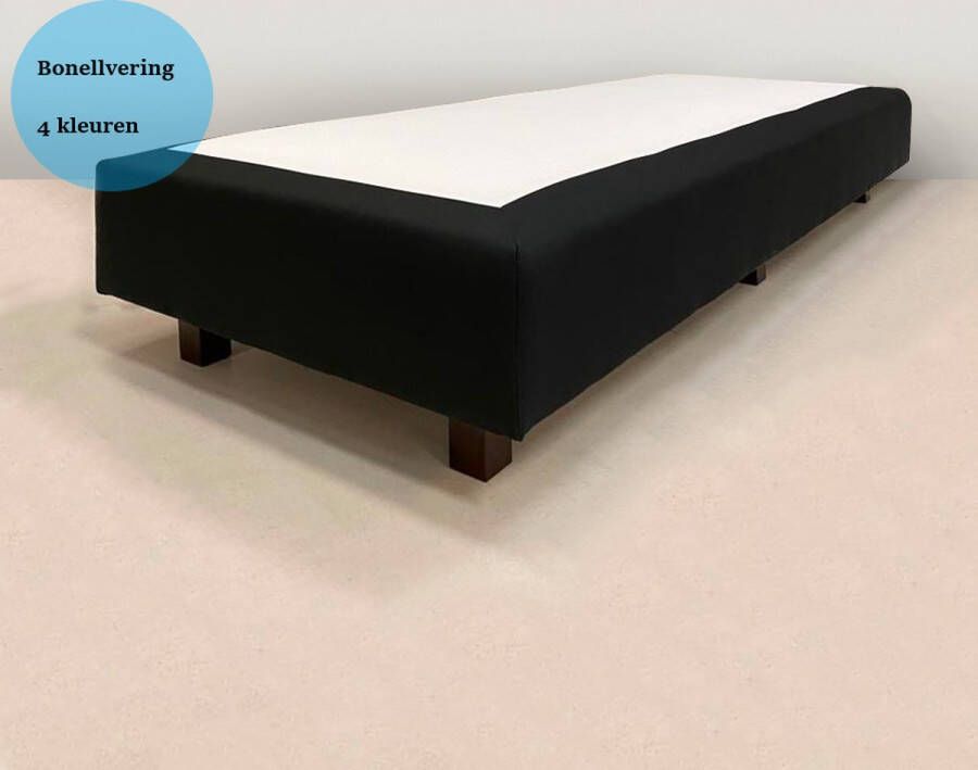 Berkbedding Losse boxspring BONELLVERING boxspringonderstel boxspringbedbodem zonder matras 80x190 cm BRUIN