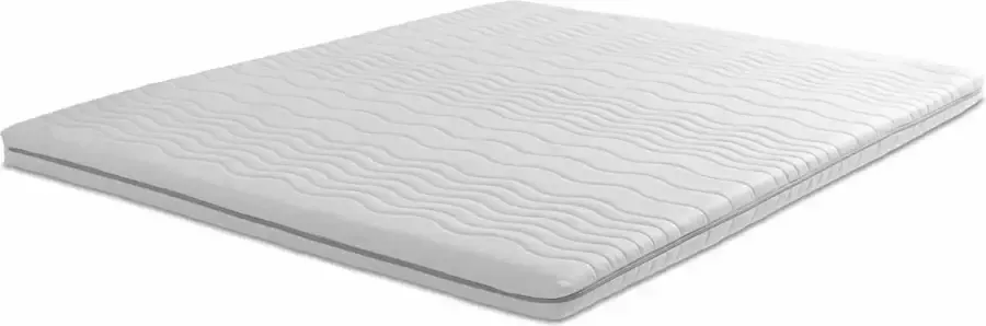 Berkbedding Luxe NASA TRAAGSCHUIM VISCO MEMORY- FOAM Topper speciale afmetingen Topdek matras 190x200x8 cm