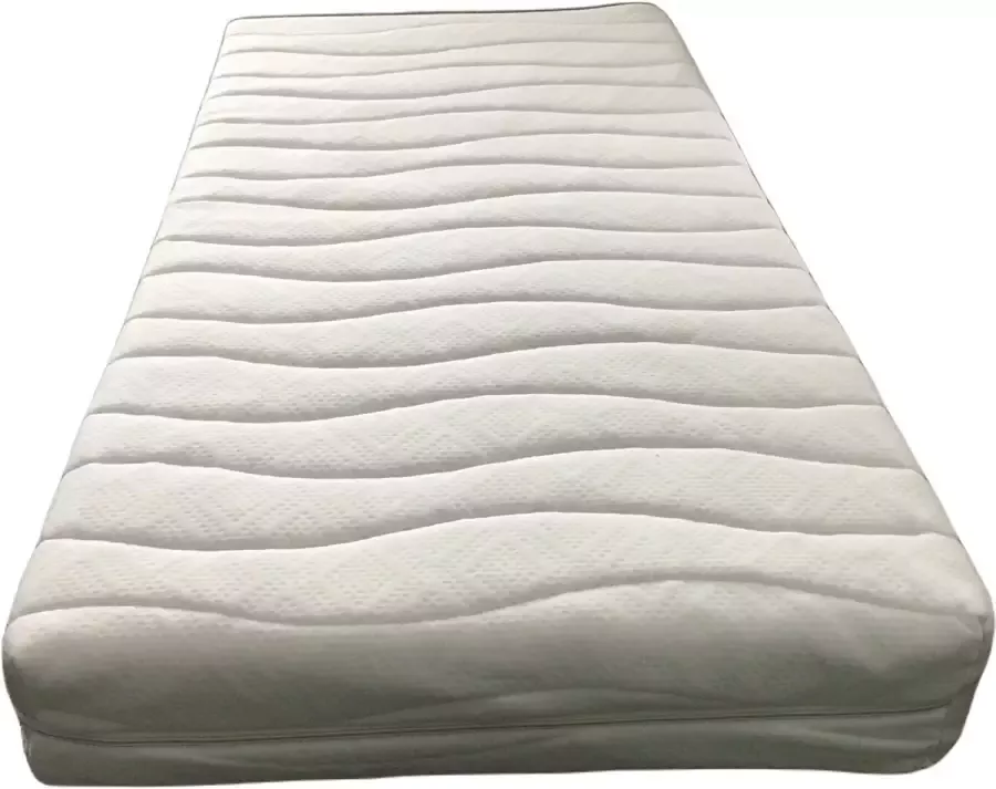 Berkbedding.nl Matras SG 30 Anti allergisch zonder pocketvering 1 persoons 90 x 200 x 14 cm