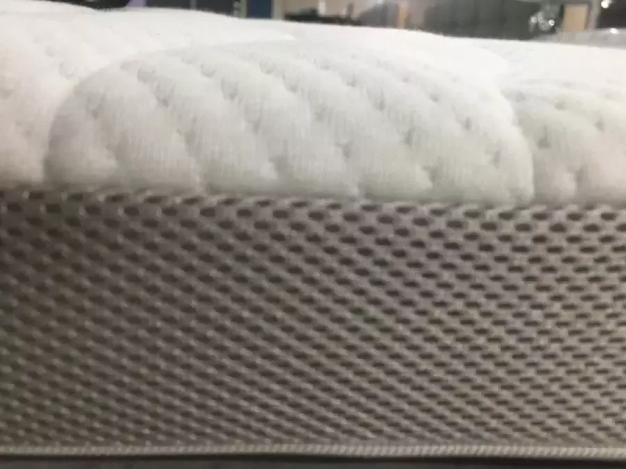 Berkbedding SPLIT TOPPER- Topdek-Matras DUO -Koudschuim HR45 Nasa 3D 10 cm 2in1 Medium 160x220x10 cm