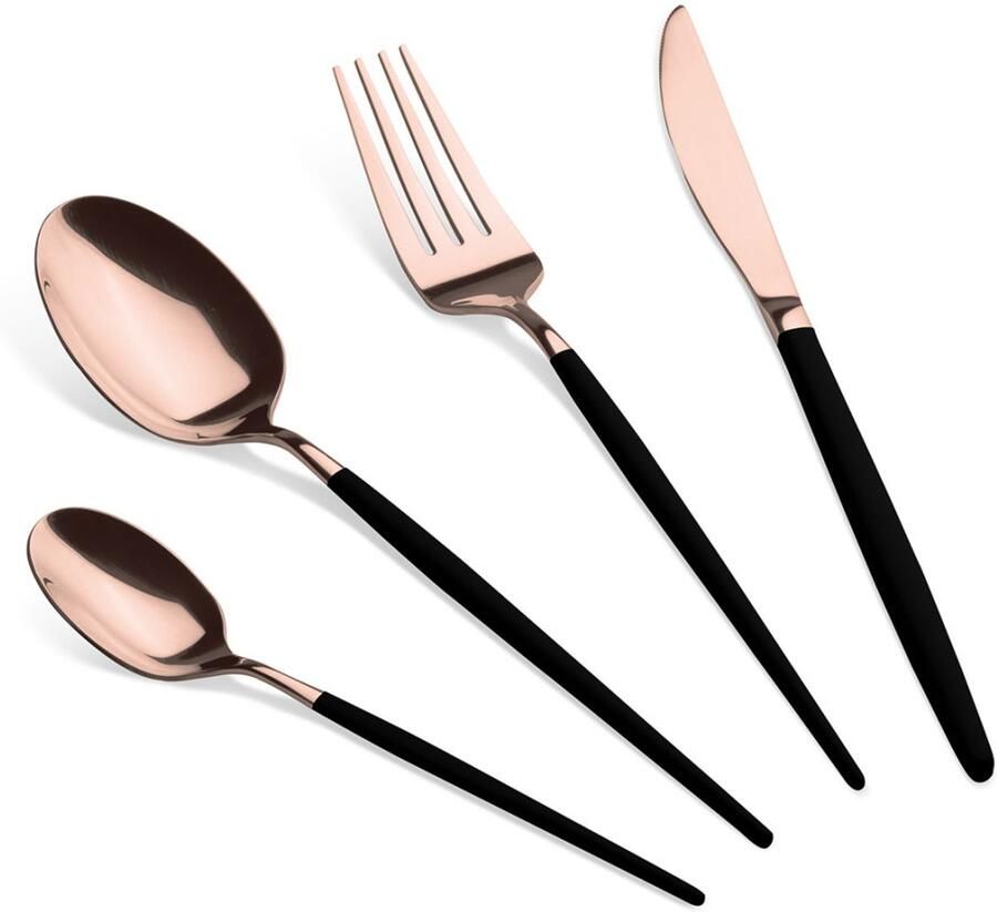 Berlinger Haus BESTEK 24-DELIG BH-3073 BLACK ROSE