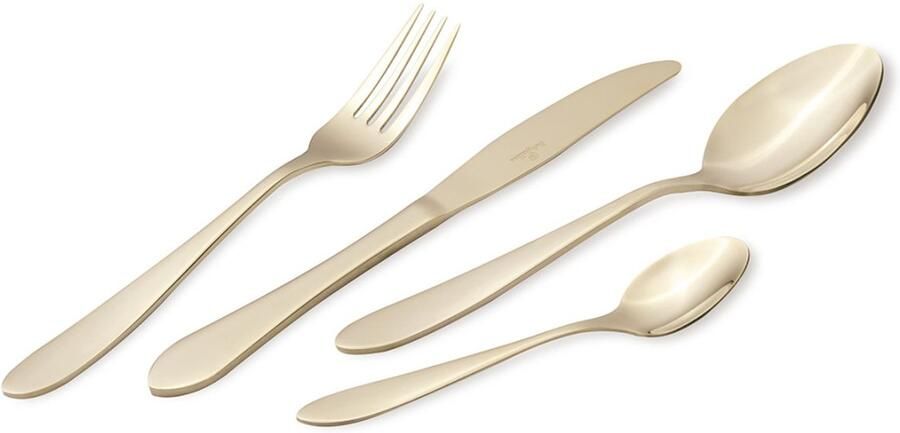 Berlinger Haus BESTEK 24-DELIG BH-3079 SATIJN CHAMPAGNE