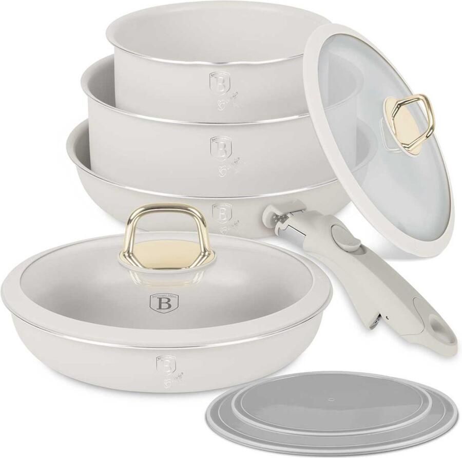 Berlinger Haus TITANIUM KOOKGEREI SET 9-DELIG BH-8253 SAHARA