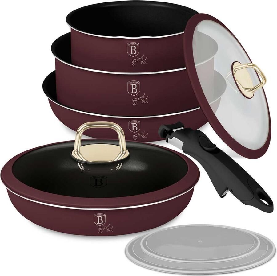 Berlinger Haus TITANIUM KOOKGEREI SET 9-DELIG BH-8254 LEONARDO