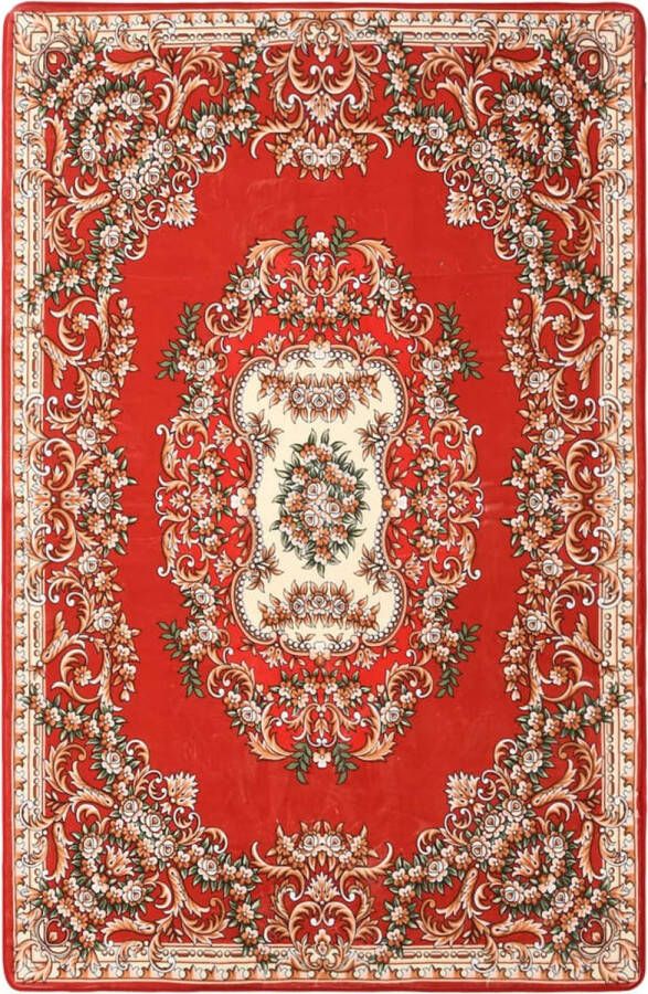 Beroli Vloerkleed Bedrukt Oosters 160x230 cm Meerkleurig: Stijlvol en Opvallend Vloerkleed met Oosterse Print voor je Interieur