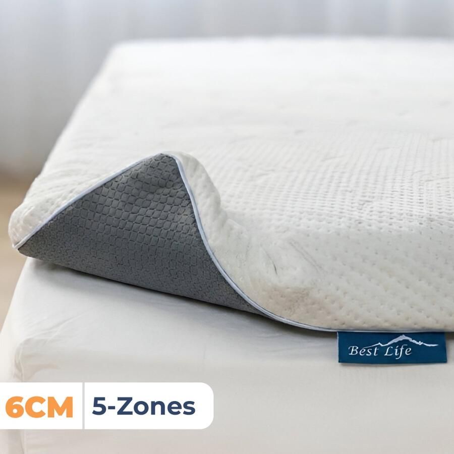 Best Life Matras Topper 180x210 Topdekmatras Tencel Topmatras 6 CM