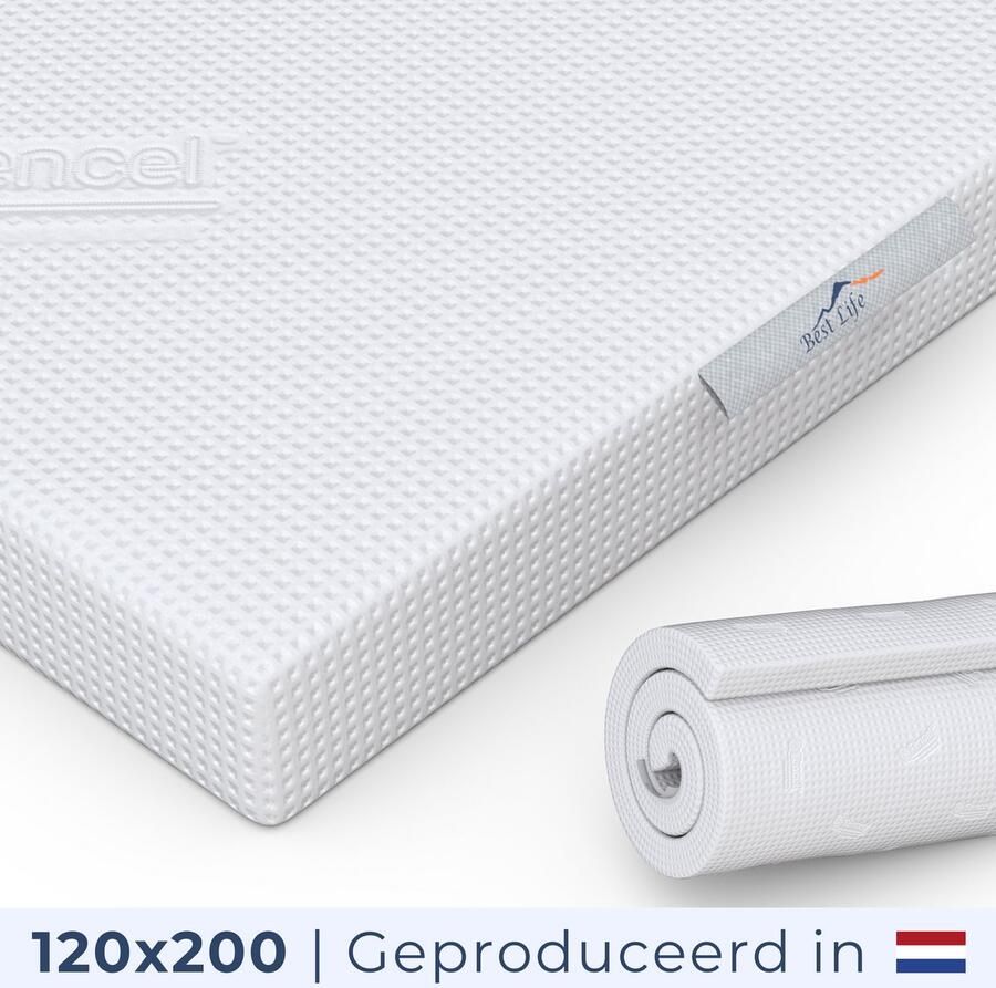 Best Life Topper Matras 120x200 cm Matrastopper Topdekmatras 8 CM - Foto 3