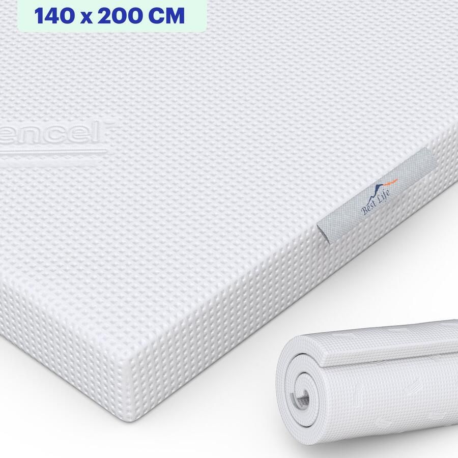 Best Life Topper Matras 140x200 cm Matrastopper Topdekmatras 8 CM - Foto 4