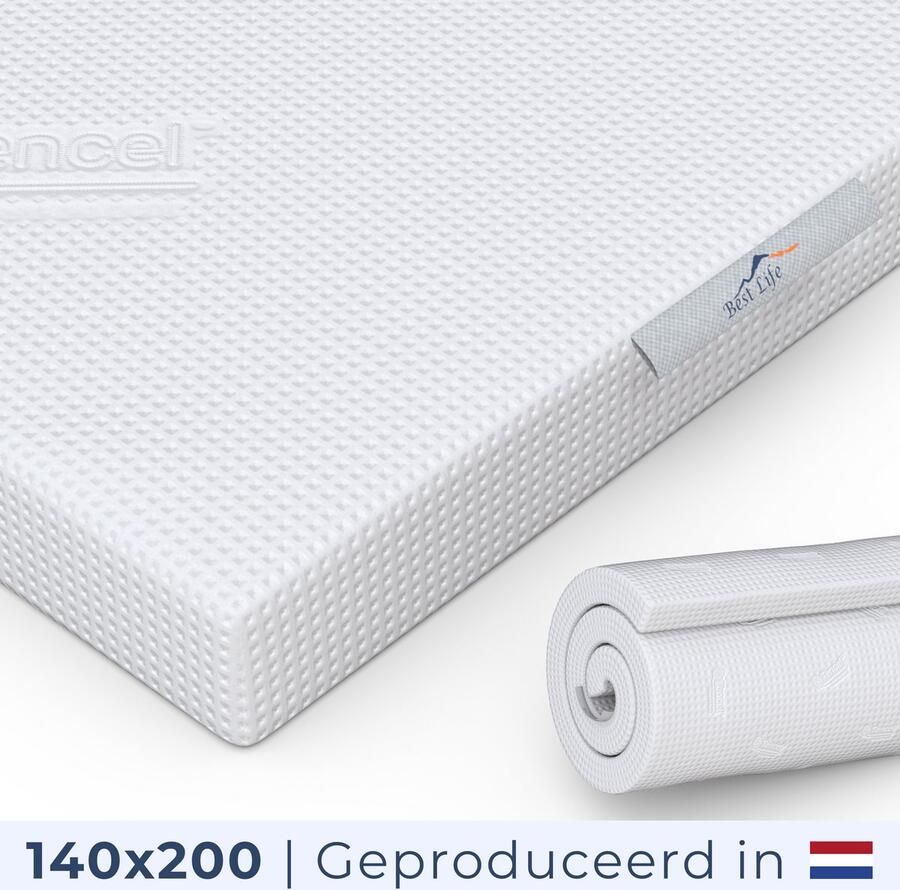 Best Life Topper Matras 140x200 cm Matrastopper Topdekmatras 8 CM - Foto 2
