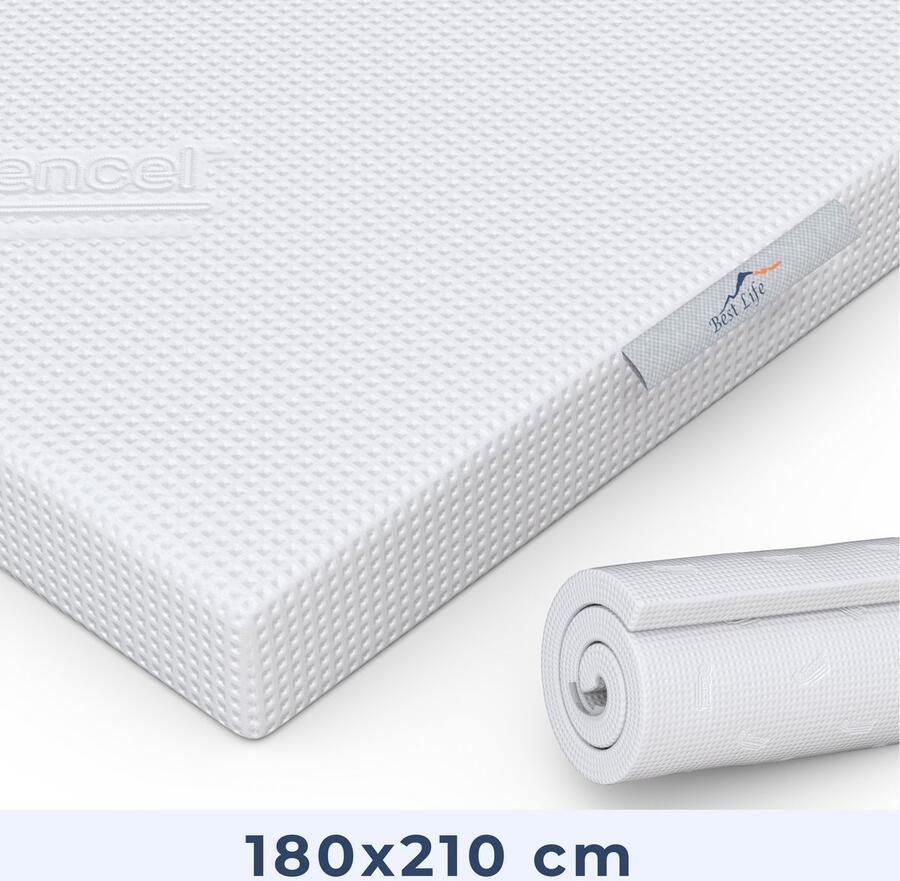Best Life Topper Matras 180x210 cm Matrastopper Topdekmatras 8 CM - Foto 2