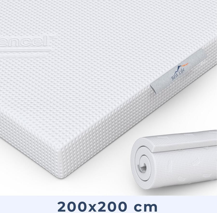 Best Life Topper Matras 200x200 cm Matrastopper Topdekmatras 8 CM - Foto 2