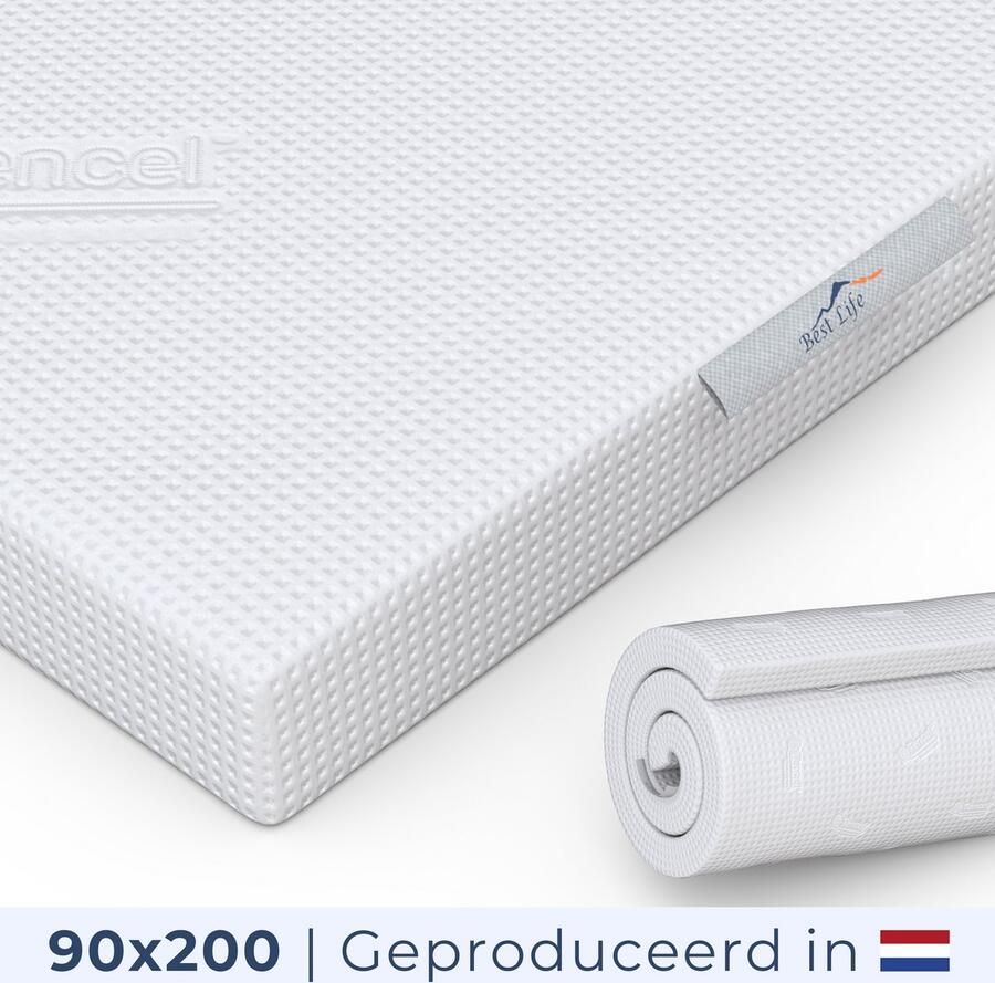 Best Life Topper Matras 90x200 cm Matrastopper Topdekmatras 8 CM - Foto 3