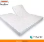 Bestrest Bedden Topdekmatras -160x200 (MET SPLIT) Split Topper Traagschuim Topmatras Memoryfoam Tencel Hoes Wit Ergonomisch ca. 12cm dik - Thumbnail 1