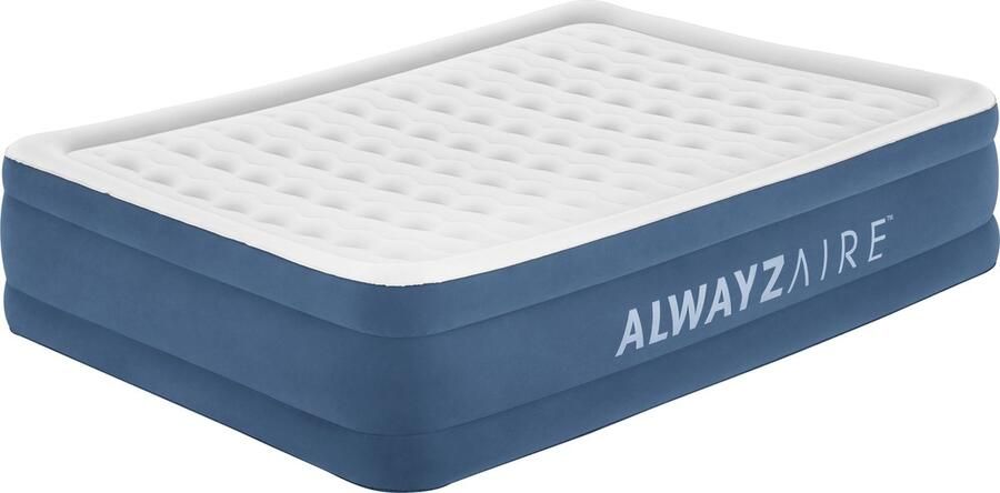 Bestway AlwayzAire™ Queen luchtmatras met Ingebouwde Dubbele Pomp 46 cm