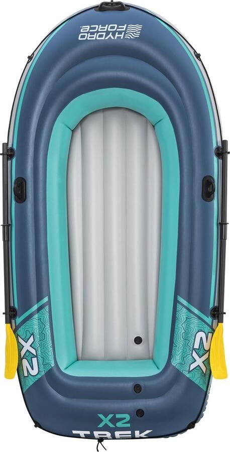Bestway Hydro Force Trek X2 Opblaasbare Raft Set voor 2 Personen 2 32 m