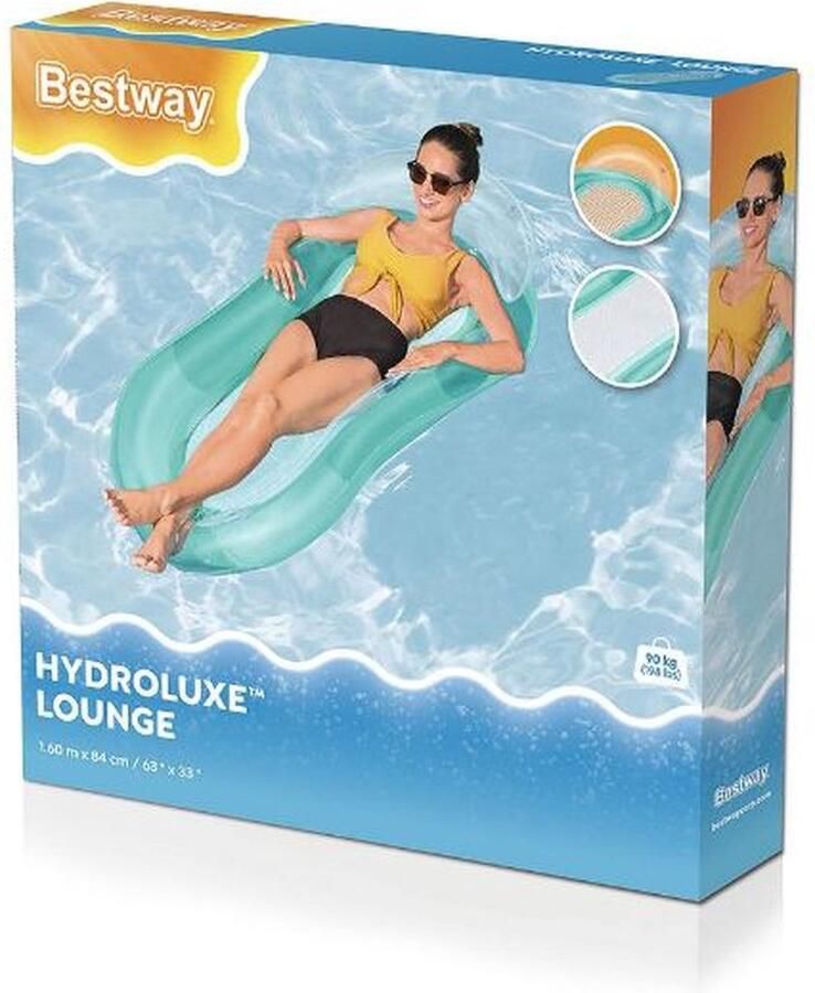 Bestway Hydroluxe lounge waterhangmat waterbed luchtbed zwembadbed zwemluchtbed