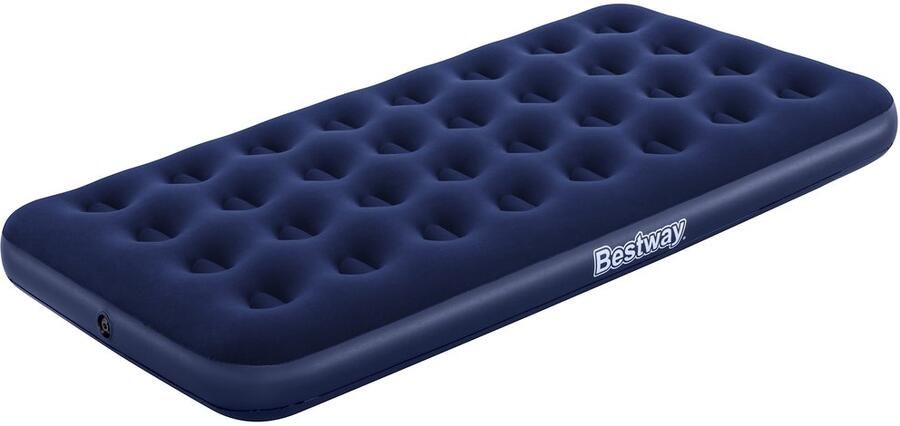 Bestway 1-Persoons Luchtbed Extra Breed 188x99x22 CM PVC Donkerblauw