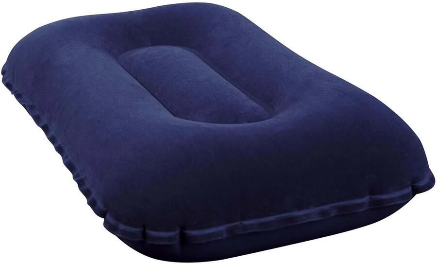 Bestway Twee Persoons Luchtbed met Pomp en Kussens 203x152x22 cm Luxe en Comfort - Foto 3