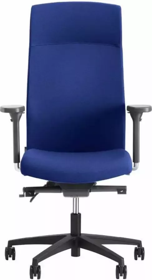 Beta Stoelen Bureaustoel Be Noble Hoge Rug Blauw