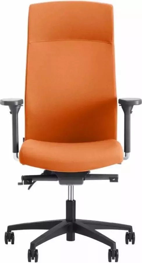 Beta Stoelen Bureaustoel Be Noble Hoge Rug Oranje