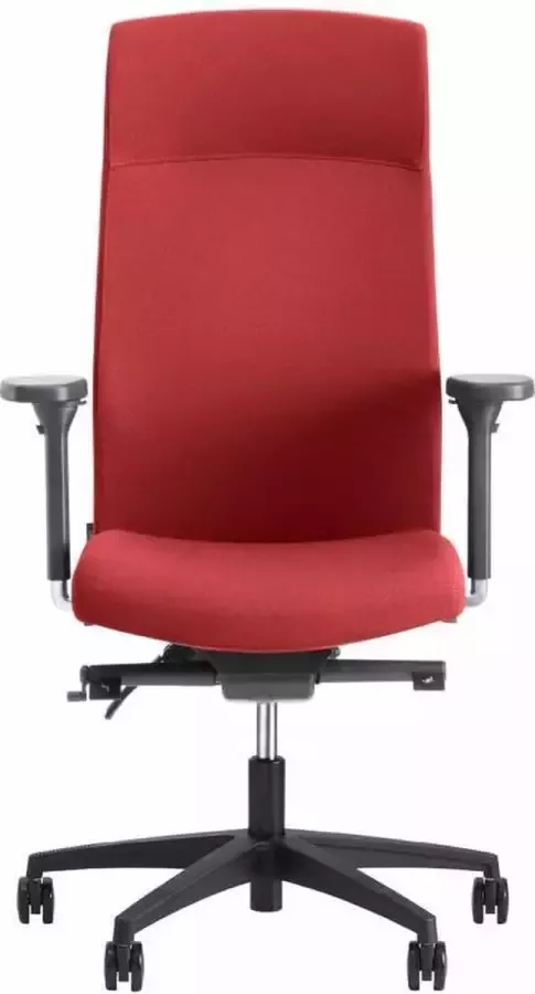Beta Stoelen Bureaustoel Be Noble Hoge Rug Rood