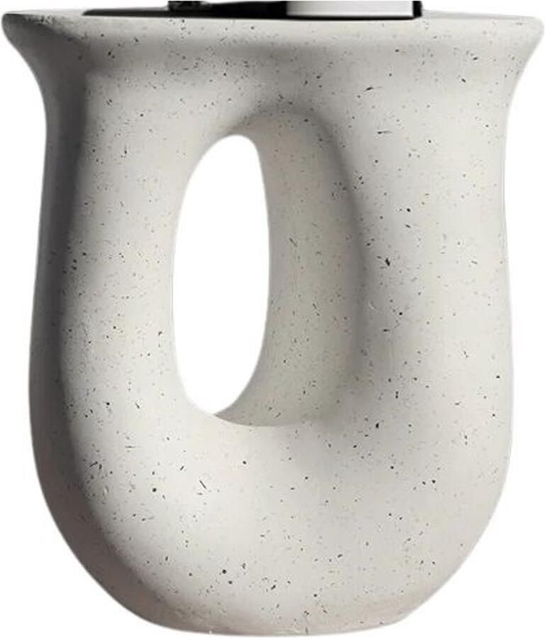 Betaalbare goederen Bijzettafel Wit U-vormige bijzettafels bijzettafeltjes woonkamer bijzet tafel beton slaapkamer woonkamer