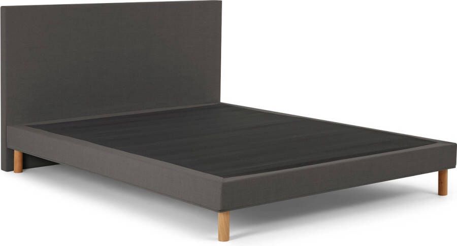 Beter Bed Basic Bed Eazi inclusief hoofdbord 160 x 200 cm donkergrijs