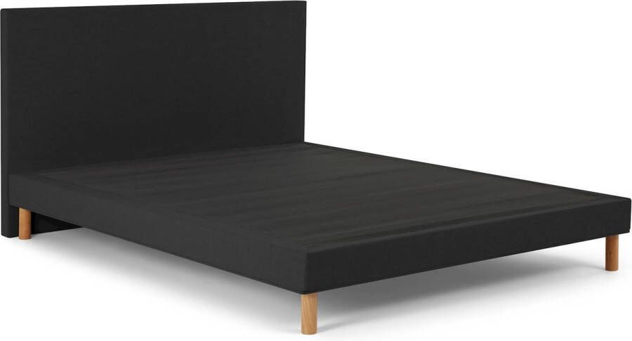 Beter Bed Basic Bed Eazi inclusief hoofdbord 90 x 200 cm zwart
