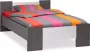 Maxi Beter Bed Basic Bed Woody 120 x 210 cm donkergrijs aluminium - Thumbnail 3