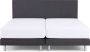 Beter Bed Basic Beddenreus Box Colorado vlak met polyether matras Tweepersoons 140 x 200 cm Donkergrijs - Thumbnail 2