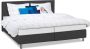 Beter Bed Basic Beddenreus Box Colorado vlak met polyether matras Tweepersoons 140 x 200 cm Donkergrijs - Thumbnail 4