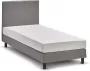Beter Bed Basic Beter Bed Ambra Complete Boxspring met Easy Pocket Matras 120x200 cm Lichtgrijs - Thumbnail 1