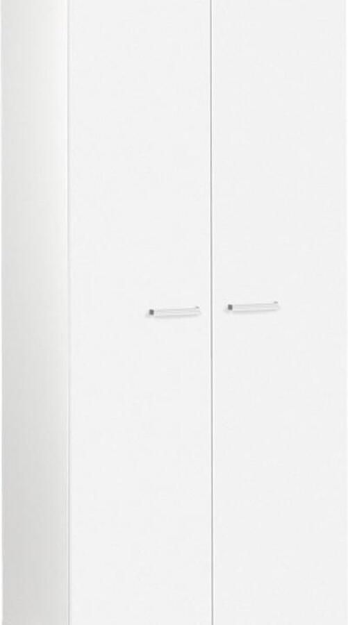 Beter Bed Basic draaideurkast Jesse 83 x 187 x 52 cm wit