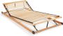 Beter Bed Basic Beter Bed Bossflex 200 Lattenbodem 80 x 200 cm Handverstelbaar Bedbodem Max. 90kg Hout - Thumbnail 1