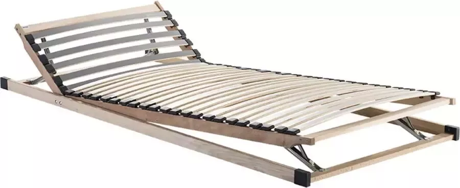 Beter Bed Basic Beter Bed Bossflex 200 Lattenbodem 70 x 190 cm Handverstelbaar Bedbodem Max. 90kg Hout