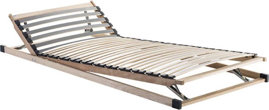 Beter Bed Basic Beter Bed Bossflex 200 Lattenbodem Handverstelbaar Hout 90x200 cm