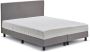 Beter Bed Basic Beter Bed Cisano Complete Boxspring met Easy Pocket Matras 120x200 cm Lichtgrijs - Thumbnail 2