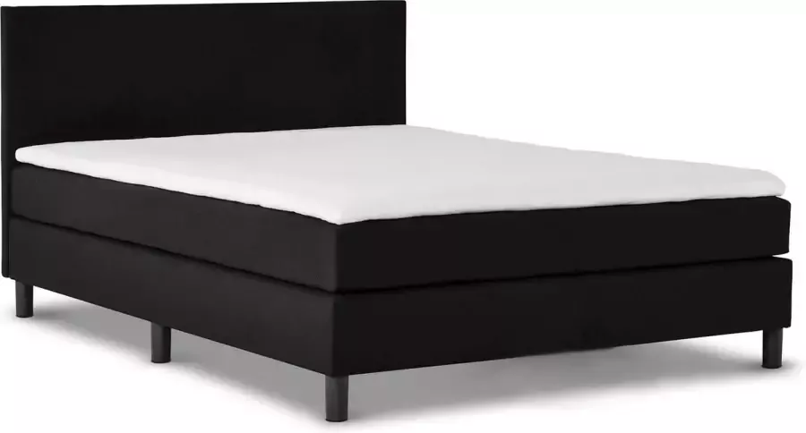 Beter Bed complete boxspring Box owen vlak met gestoffeerd matras (120x200 cm) - Foto 3