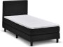 Beter Bed Basic Boxspring Bellino vlak met gestoffeerd matras 2-persoons 90 x 200 cm zwart - Thumbnail 2
