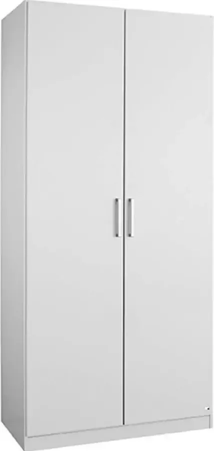 Beter Bed Basic Draaideurkast Albero 47 x 197 x 54 cm wit