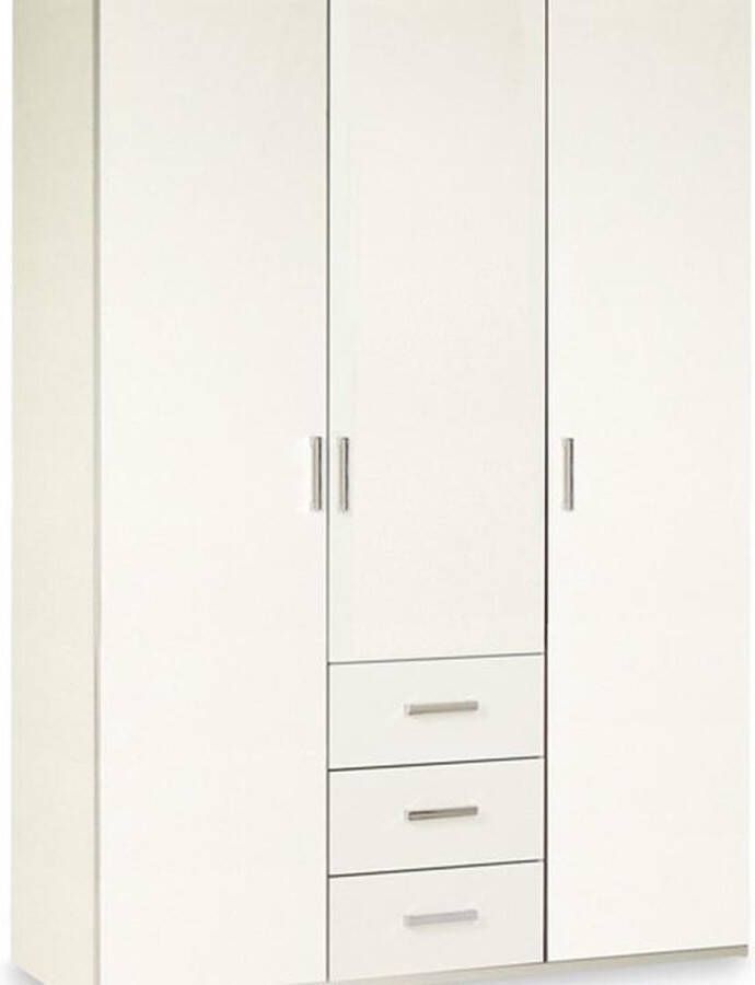 Beter Bed Basic draaideurkast Compact 152.2 x 215 x 58 5 cm wit