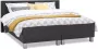 Beter Bed Beddenreus Kerry Deluxe Complete Boxspring met Gestoffeerd Matras 160x200 cm Antraciet - Thumbnail 4